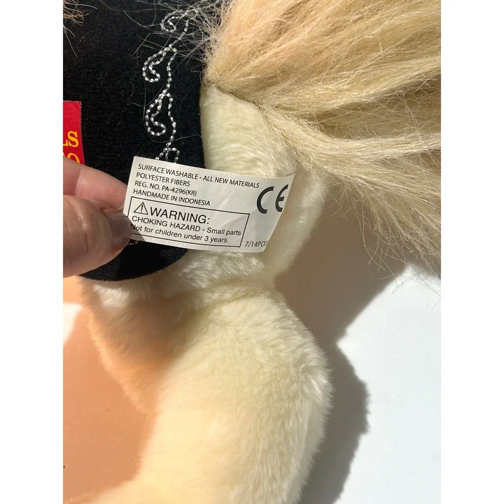 Wells Fargo Legendary Pony El Toro 2014 Stuffed Animal Plush Cream Horse